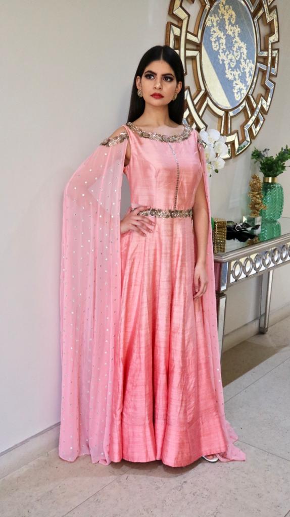 Raw Silk Dress in